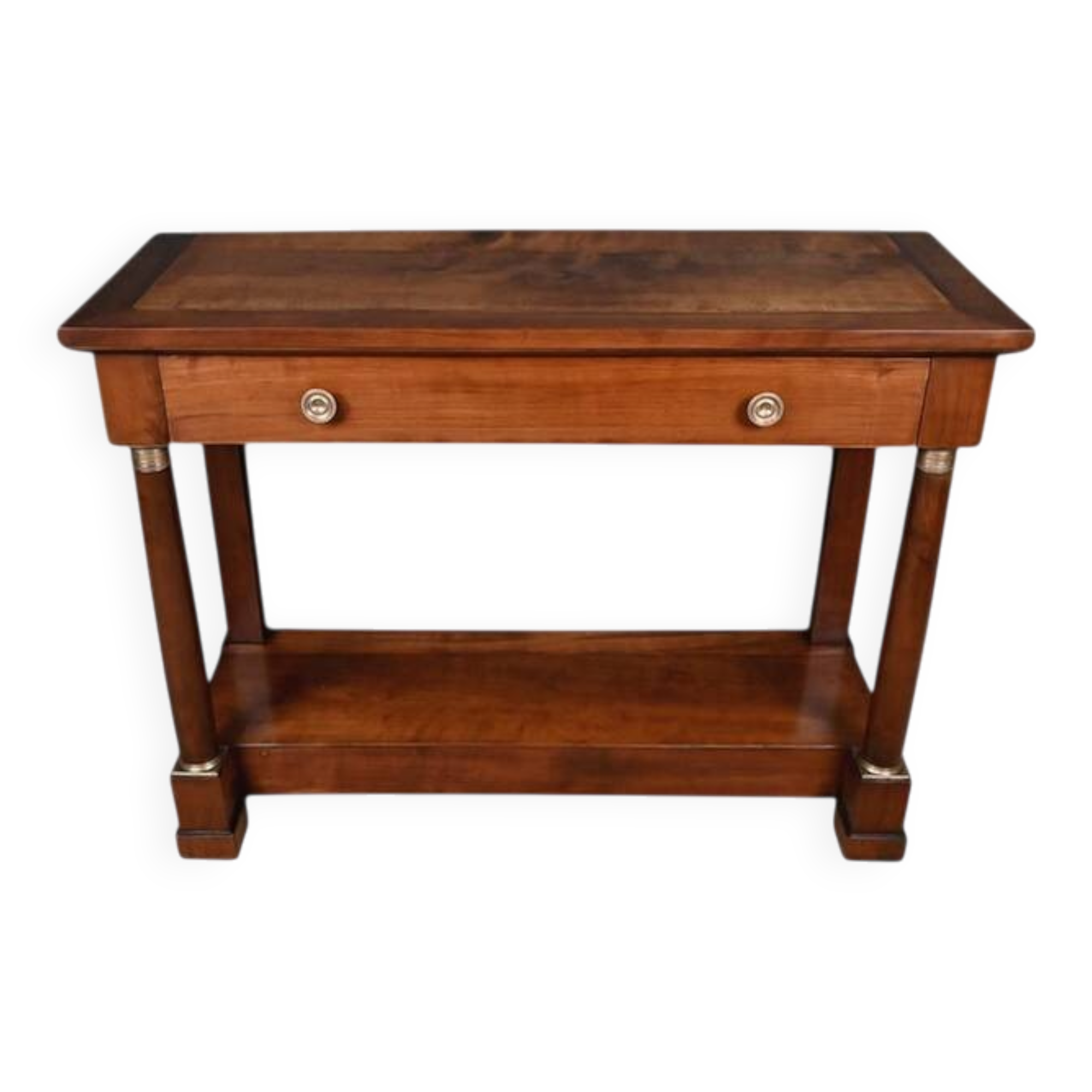Cherrywood console, Empire style – Mid 19th century