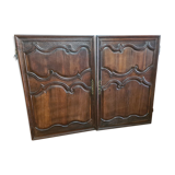 paire de portes en chêne