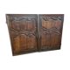 paire de portes en chêne