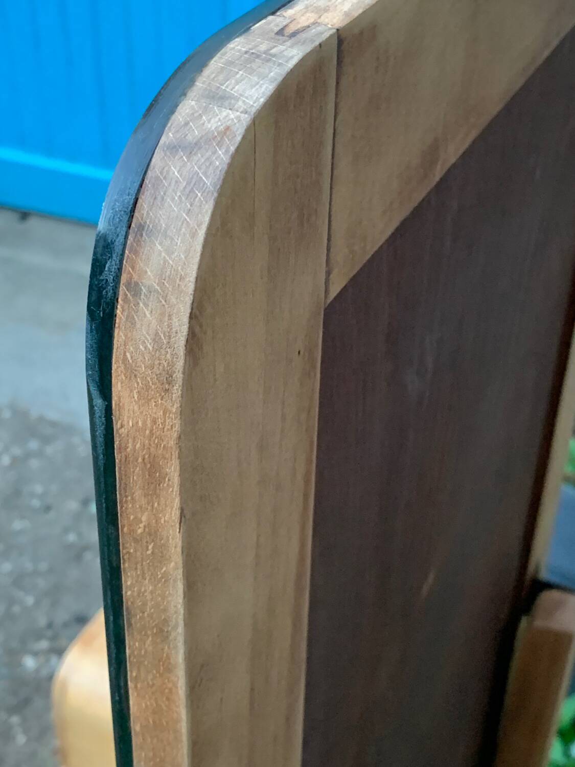 Art Deco dressing table in raw oak produced by Tatra Nabytok Czechoslovakia 1950