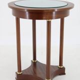 1930s Secession Mahogany Round Side Table