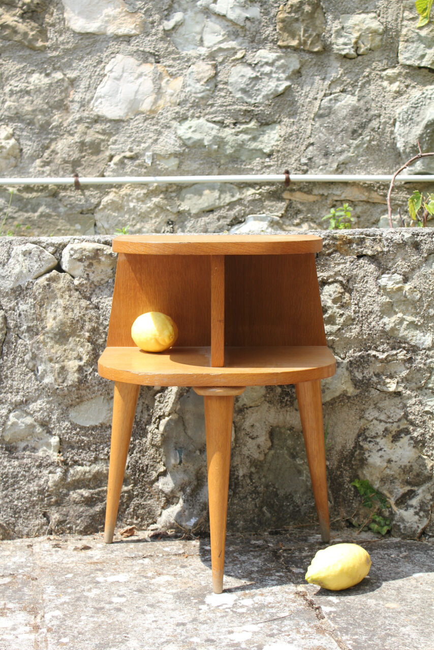 Vintage bedside feet compass