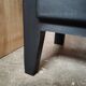 5-drawer chest of drawers with compass feet
