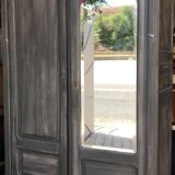 Vintage cabinet repainted in grey
