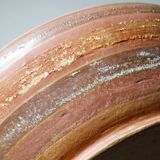 Vintage pre-Columbian style handcrafted ceramic decorative bowl