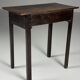 Table anglaise du XVIIe siècle