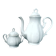Grande Cafetière Et Sucrier En Porcelaine Fine Italie