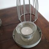 Metal candle holders