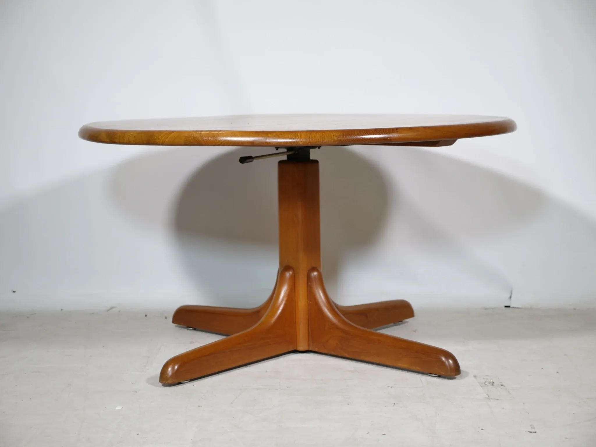 Danish Design Adjustable Coffee Dining Table in Teak by Salling Møbler