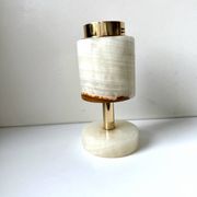 Vintage SAROME Japan Marble Onyx Table Lighter