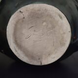 Fat Lava Orange Black Ceramic Cup