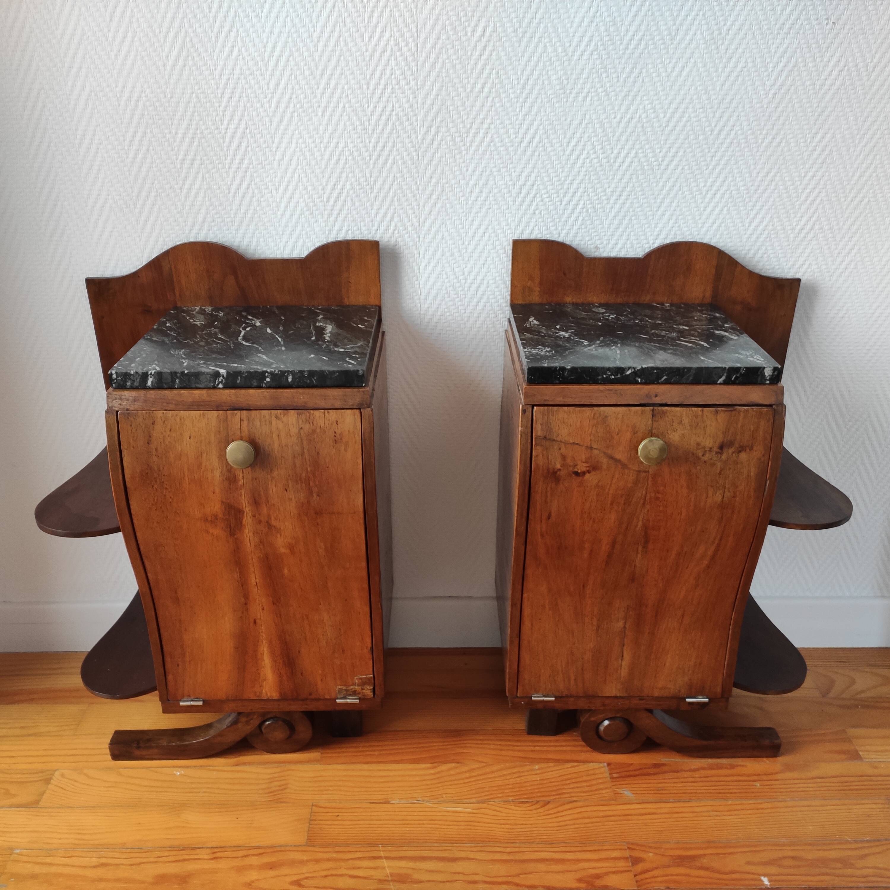 Pair of bedside tables