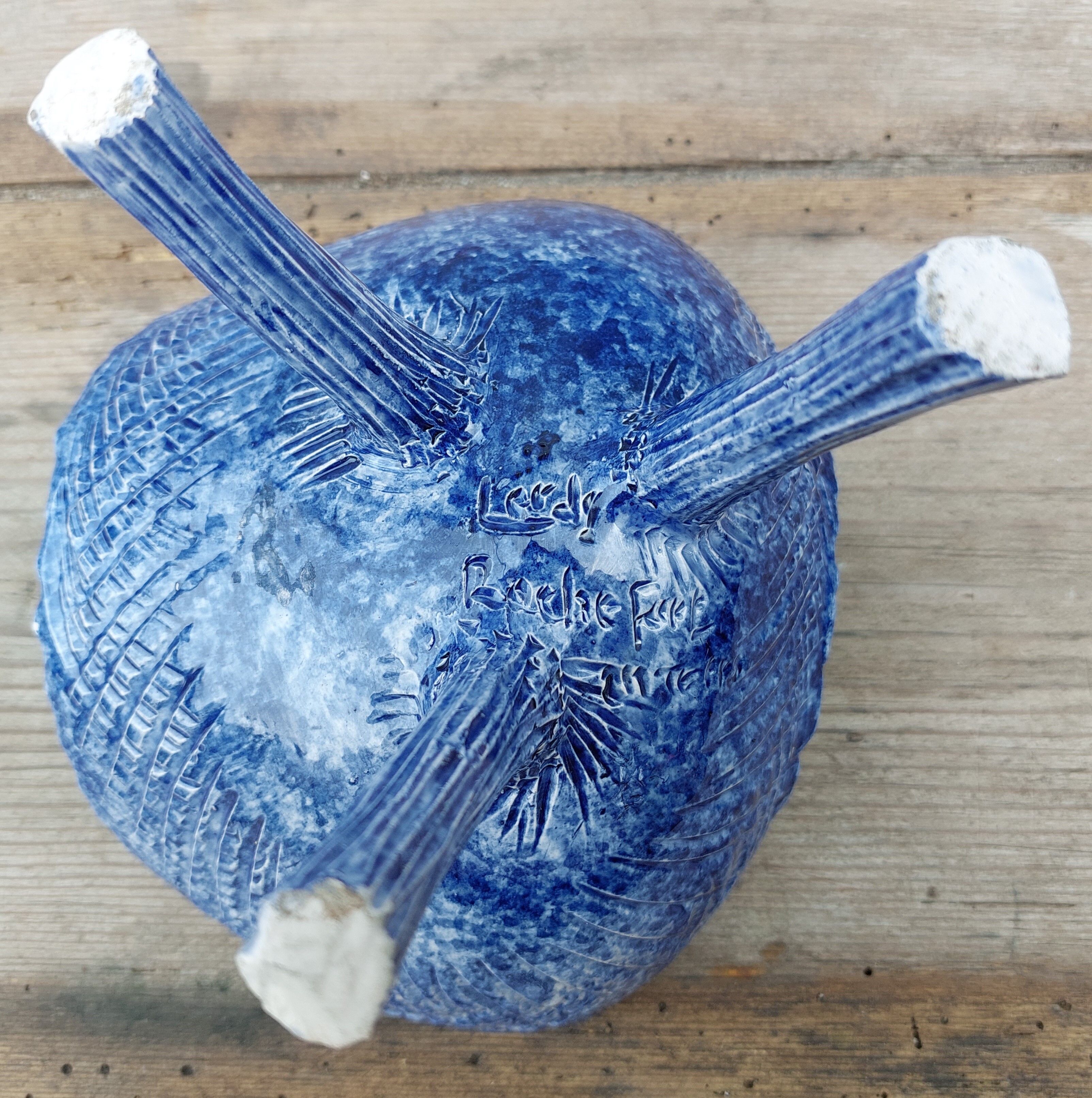 empty tripod pocket Faience Leray Rochefort