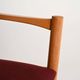 Set of 6 beech armchairs, Denmark, 1960s