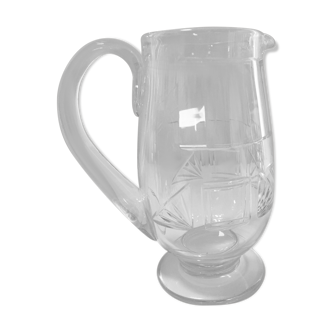 Crystal pitcher