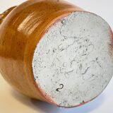 Xl pitcher in vintage enamelled gres