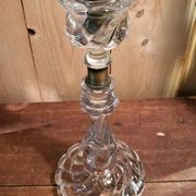 Crystal candle holder
