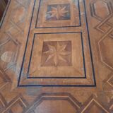 Italian table marquetry tray
