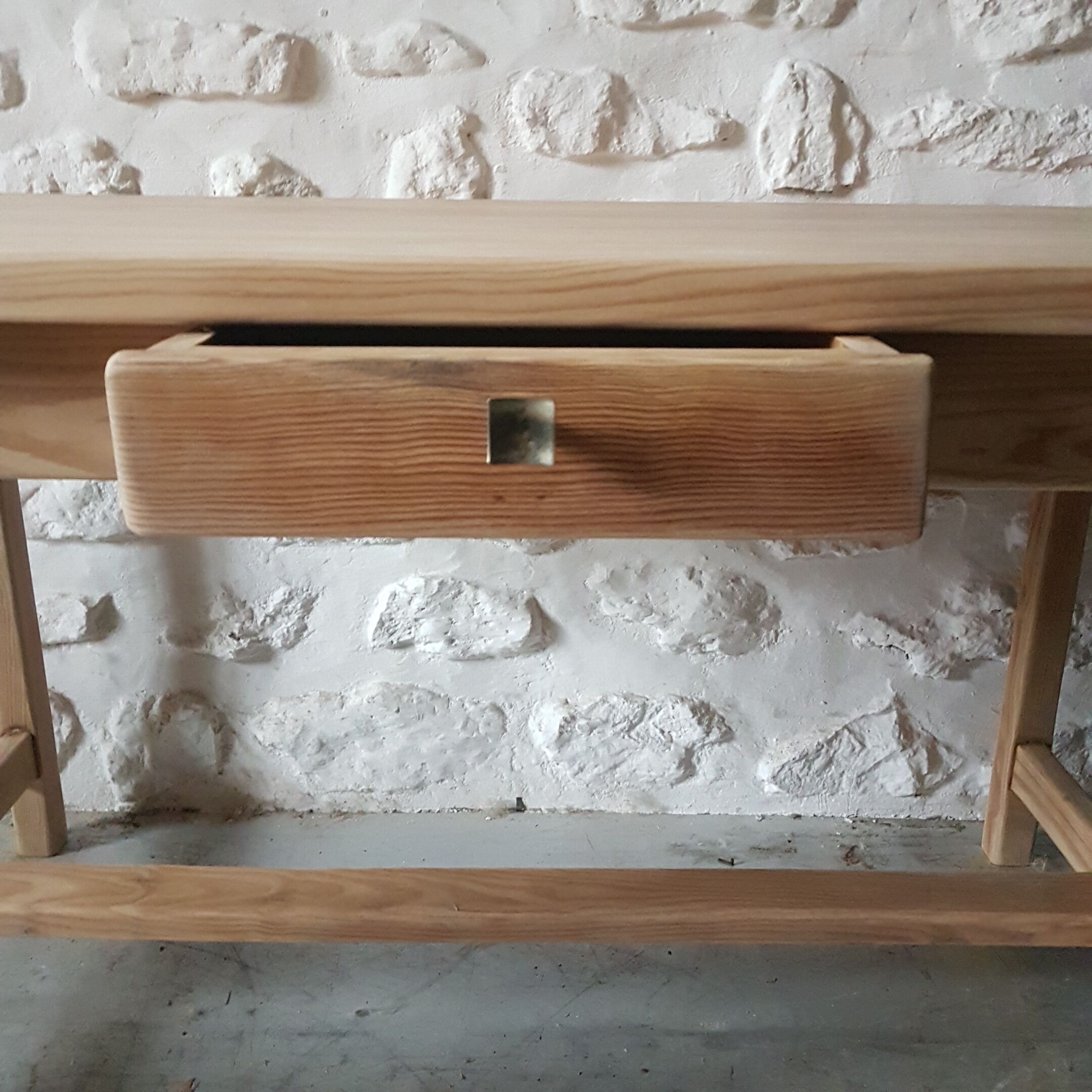 Restored farm table