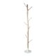 Rivage - Eucalyptus and white metal tree trunk coat rack
