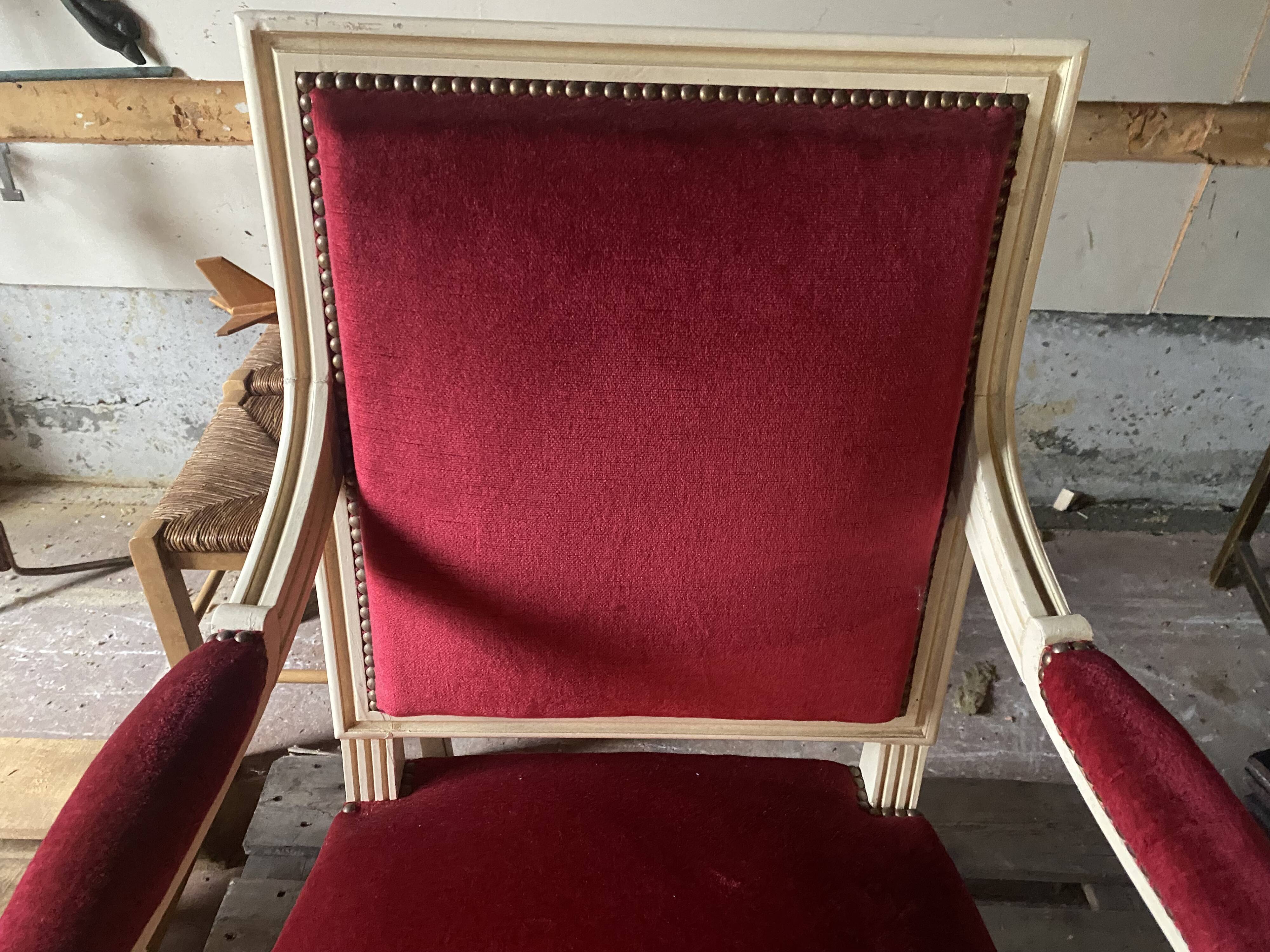 Louis xvi armchair