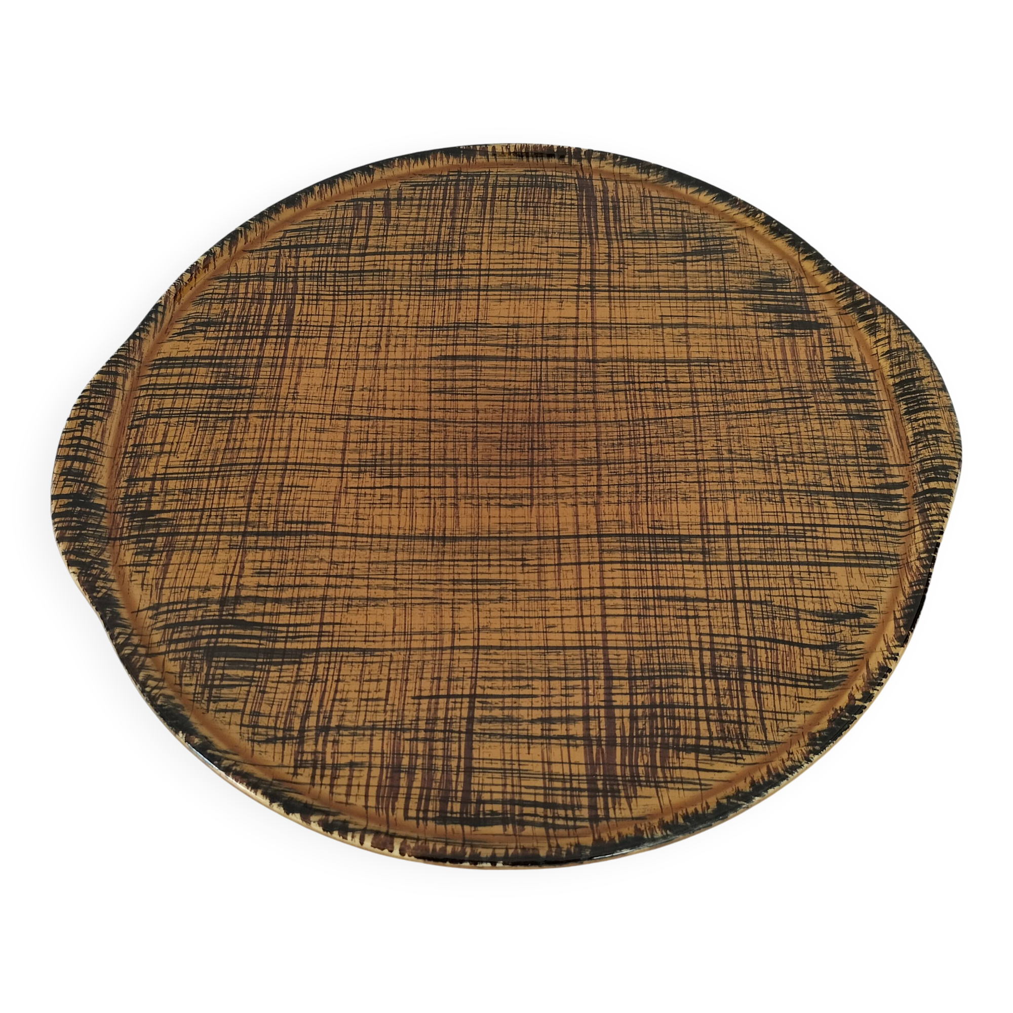Saltworks earthenware dish, Duras model