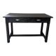 Black table with 2 drawers