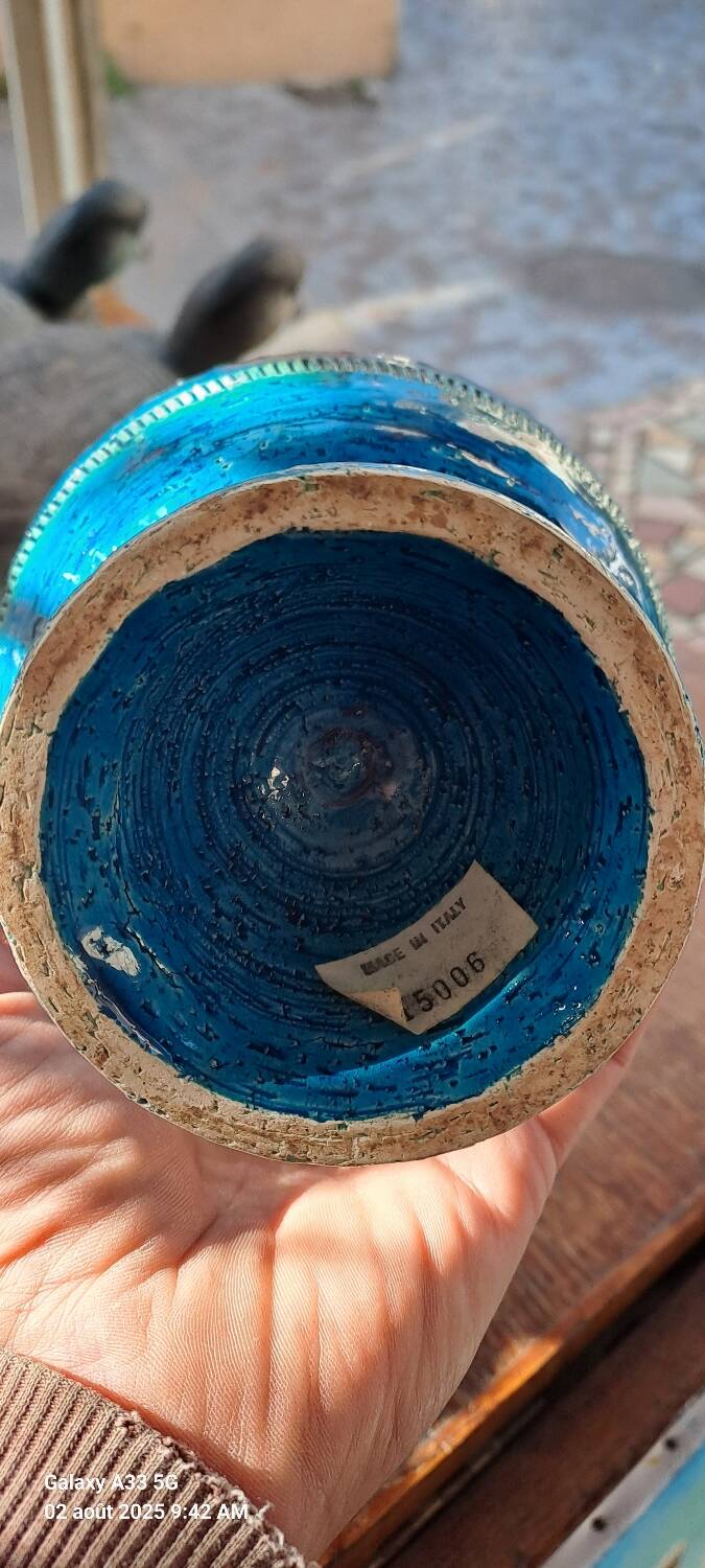 Aldo Londi ceramic vase, Italy