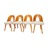 A set of four chairs, proj. A. Suman, Tatr Nabytok, Czechoslovakia, 1960s