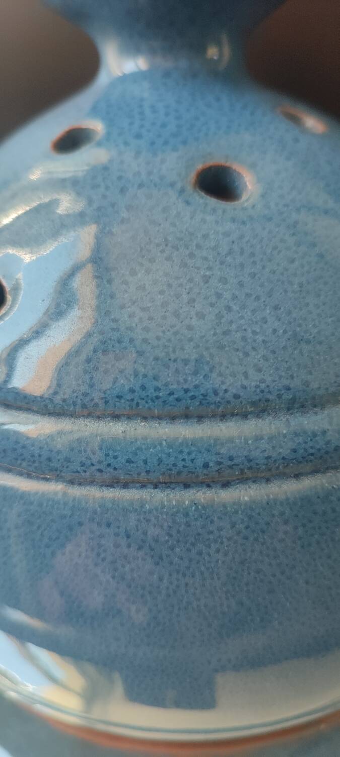 Handcrafted flower vase Pottery La Draille (Anduze)