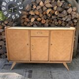 Antique Scandinavian-style sideboard