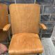 Pair of wooden cinema armchairs industrial style 1960s