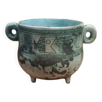 Jacques Blin soup tureen with rare fish motif