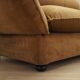 Brown velvet sofa, Italian design, 1970s, manufacturer: Dall'Oca