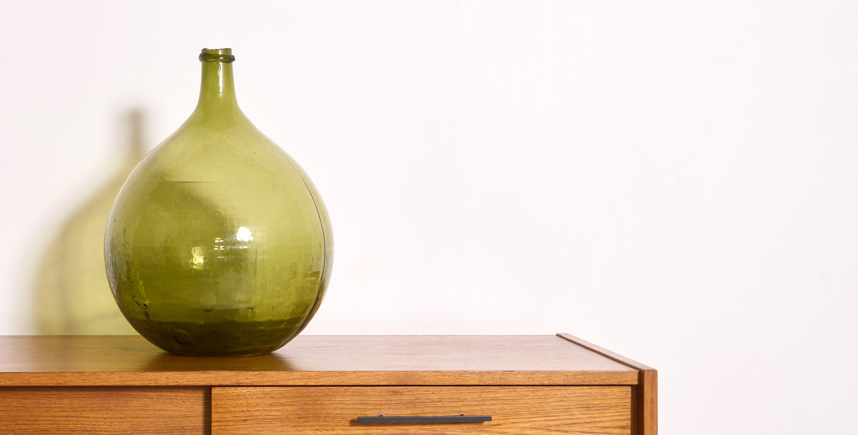 Demijohn green vintage 20L