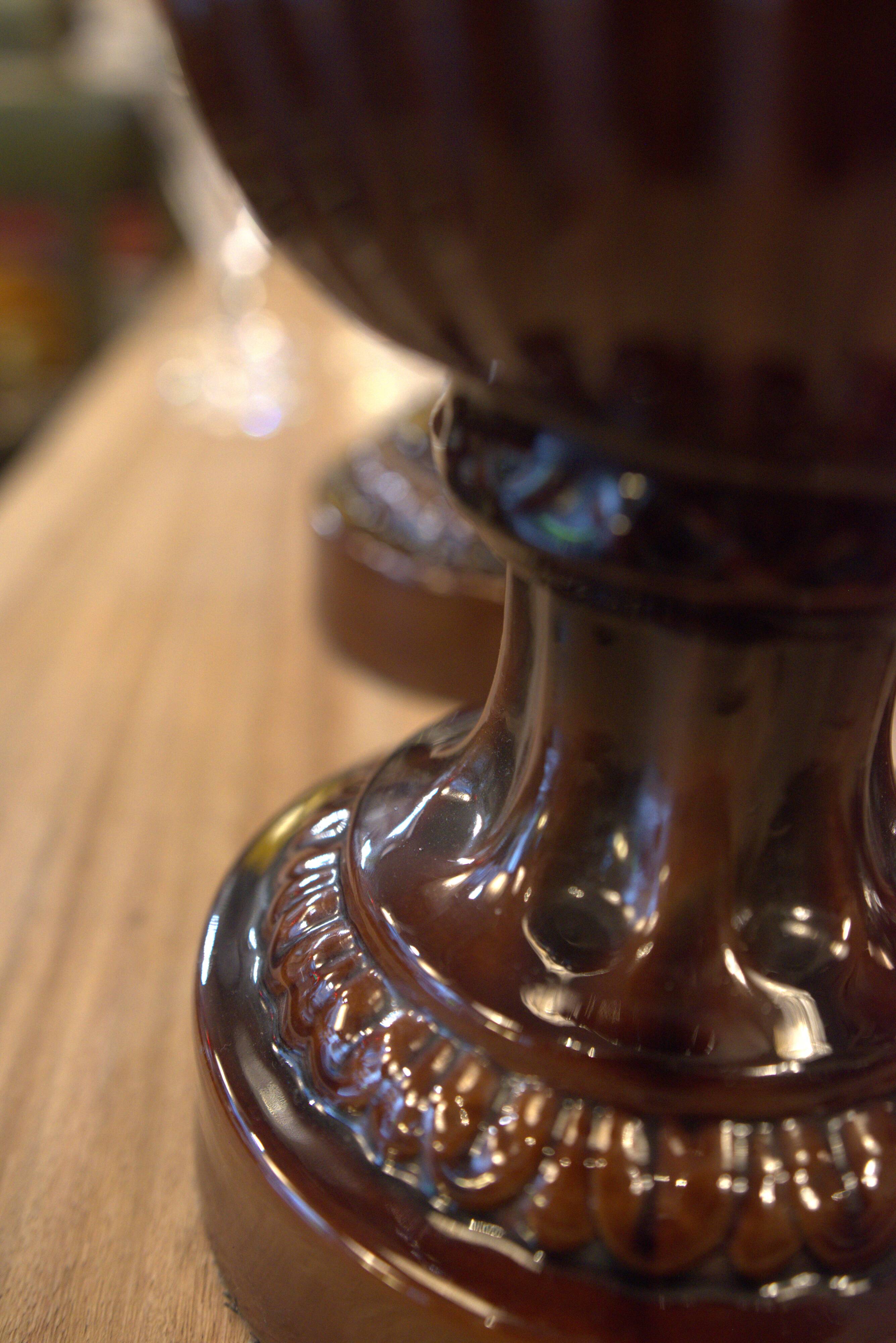 Ceramic table lamps from Manises