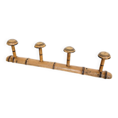 Porte-manteau en bois tourné