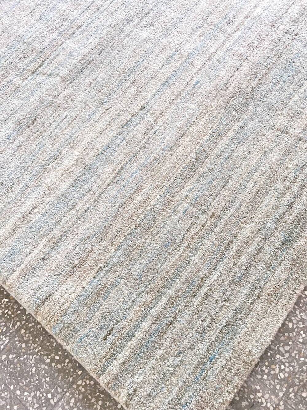 Hand-tufted wool rug Tisca Ducale 1980s France