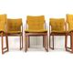 Set of 6 Vamdrup dining chairs 'Nyhavn' - new upholstery restored