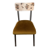 Suzie chair with printed backrest and velvet seat - Les Gambettes