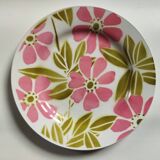 Dessert plate "Edwina" Digoin Sarreguemines