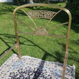 Art deco brass and bronze bed 1900
