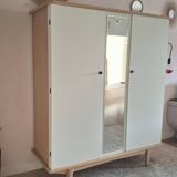 Armoire vintage années 60 relookée