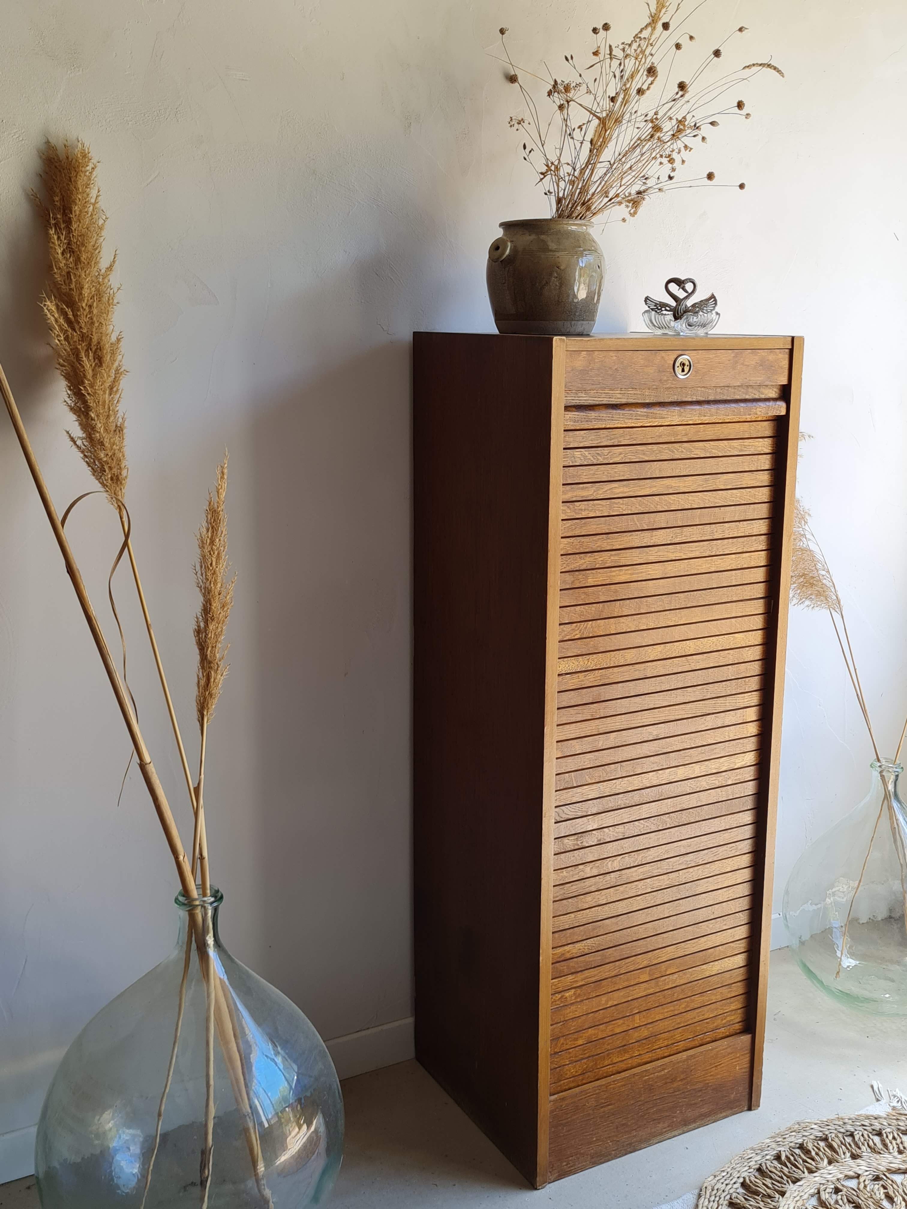 Classeur à rideau vintage