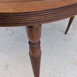 Interwar Italian Rationalist Set: Table & 4 Chairs