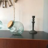 Old cast iron candlestick