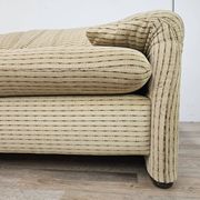 Three-seater Maralunga sofa by Vico Magistretti from the 1970s.