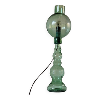 60s glass lamp
