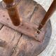 19th century oak pedestal console