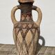 Berber water jar pottery vase in terracotta from the Rif